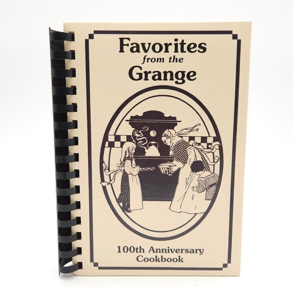 Favorites From The Grange 100th Anniversary Morris Press Cookbook Spiral Idaho
